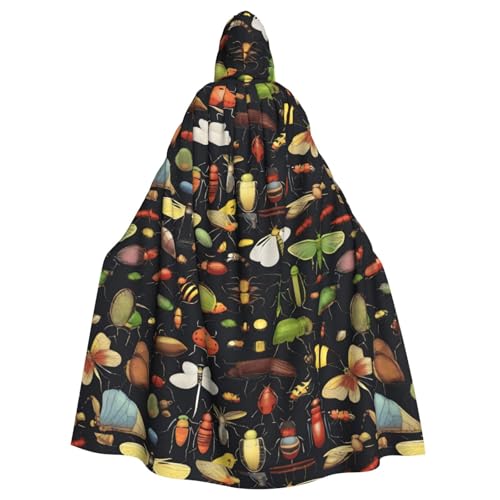 YYHHAOFA Der kleine Libellen-Druck, Halloween-Umhang mit Kapuze für Erwachsene, ohne Reißverschluss, bequem für Kostümpartys YYHHAOFA Der kleine Libellen-Druck, Halloween-Umhang mit Kapuze für Erwachsene, ohne Reißverschluss, bequem für Kostümpartys von YYHHAOFA