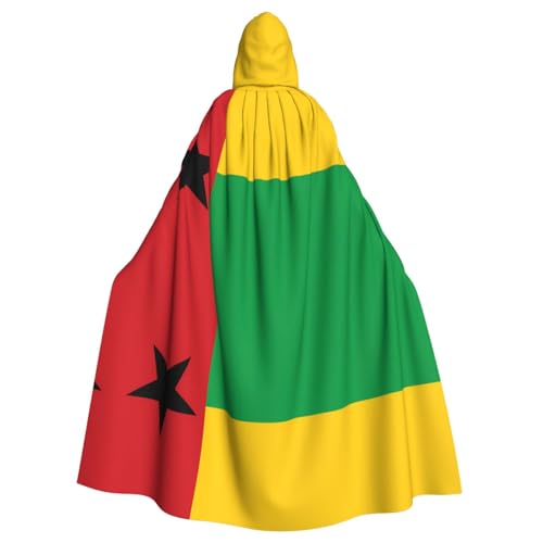 YYHHAOFA Flagge von Guinea-Bissau-Druck, Halloween, Erwachsenen-Kapuzenumhang für Party, Dekoration, Cosplay, Kostüme, Bühnenmaskerade YYHHAOFA Flagge von Guinea-Bissau-Druck, Halloween, Erwachsenen-Kapuzenumhang für Party, Dekoration, Cosplay, Kostüme, Bühnenmaskerade von YYHHAOFA