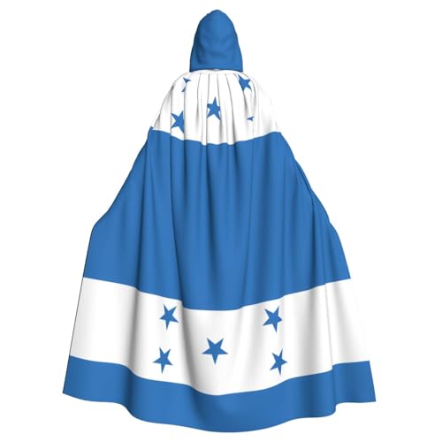 YYHHAOFA Flagge von Honduras, Halloween-Umhang mit Kapuze, für Erwachsene, Party-Dekoration, Cosplay, Kostüme, Bühnenmaskerade YYHHAOFA Flagge von Honduras, Halloween-Umhang mit Kapuze, für Erwachsene, Party-Dekoration, Cosplay, Kostüme, Bühnenmaskerade von YYHHAOFA