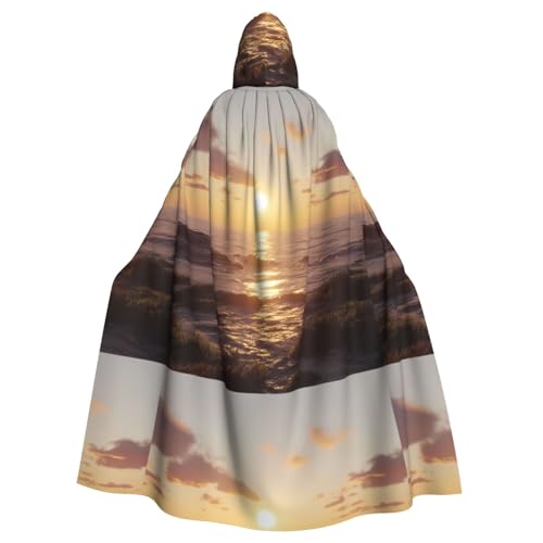 YYHHAOFA Halloween-Umhang mit Kapuze für Erwachsene, kein Reißverschluss, bequem für Kostümpartys YYHHAOFA Halloween-Umhang mit Kapuze für Erwachsene, kein Reißverschluss, bequem für Kostümpartys von YYHHAOFA