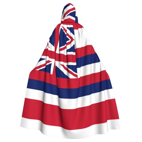 YYHHAOFA Hawaii-Flaggen-Druck, Halloween, Erwachsenen-Kapuzenumhang für Cosplay, Kostümpartys und mehr YYHHAOFA Hawaii-Flaggen-Druck, Halloween, Erwachsenen-Kapuzenumhang für Cosplay, Kostümpartys und mehr von YYHHAOFA