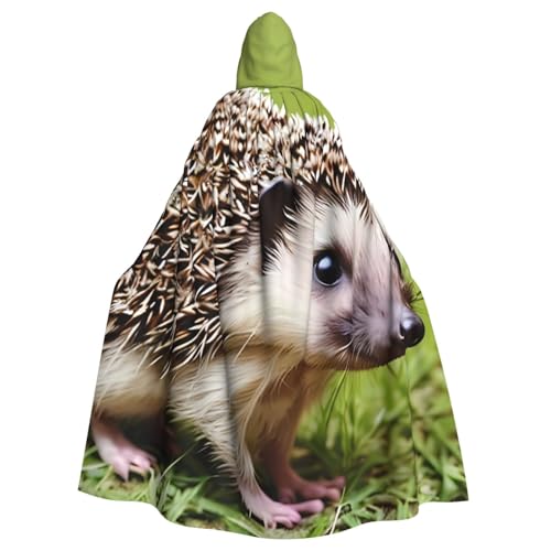 YYHHAOFA Kapuzenumhang mit Igel, gepunktet, Halloween, Erwachsene, für Party, Dekoration, Cosplay, Kostüme, Bühnenmaskerade YYHHAOFA Kapuzenumhang mit Igel, gepunktet, Halloween, Erwachsene, für Party, Dekoration, Cosplay, Kostüme, Bühnenmaskerade von YYHHAOFA