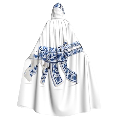 YYHHAOFA Kapuzenumhang mit Keramikpistole, für Halloween, Erwachsene, für Cosplay, Kostümpartys und mehr YYHHAOFA Kapuzenumhang mit Keramikpistole, für Halloween, Erwachsene, für Cosplay, Kostümpartys und mehr von YYHHAOFA