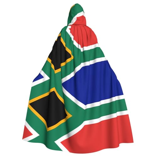 YYHHAOFA Kapuzenumhang mit Südafrika-Flagge, für Halloween, Erwachsene, Party-Dekoration, Cosplay, Kostüme, Bühnenmaskerade YYHHAOFA Kapuzenumhang mit Südafrika-Flagge, für Halloween, Erwachsene, Party-Dekoration, Cosplay, Kostüme, Bühnenmaskerade von YYHHAOFA