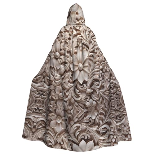 YYHHAOFA Klassisches Muster, Reliefdruck, Halloween, Erwachsene, Kapuzenumhang für Cosplay, Kostümpartys und mehr YYHHAOFA Klassisches Muster, Reliefdruck, Halloween, Erwachsene, Kapuzenumhang für Cosplay, Kostümpartys und mehr von YYHHAOFA