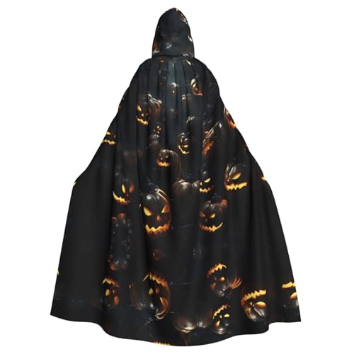 YYHHAOFA Kürbis Monster Prints Halloween Erwachsene Kapuzenumhang für Cosplay, Kostümpartys und mehr YYHHAOFA Kürbis Monster Prints Halloween Erwachsene Kapuzenumhang für Cosplay, Kostümpartys und mehr von YYHHAOFA