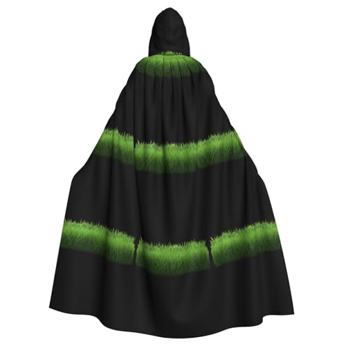 YYHHAOFA Lush Zwiebelmuster Halloween Erwachsene Kapuzenumhang Herren- und Damenbekleidung Mantel Rollenspiel von YYHHAOFA