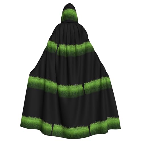 YYHHAOFA Lush Zwiebelmuster Halloween Erwachsene Kapuzenumhang Herren- und Damenbekleidung Mantel Rollenspiel von YYHHAOFA