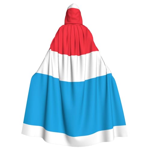YYHHAOFA Luxemburger Flagge, bedruckt, Halloween, Erwachsenen-Kapuzenumhang für Cosplay, Kostümpartys und mehr YYHHAOFA Luxemburger Flagge, bedruckt, Halloween, Erwachsenen-Kapuzenumhang für Cosplay, Kostümpartys und mehr von YYHHAOFA