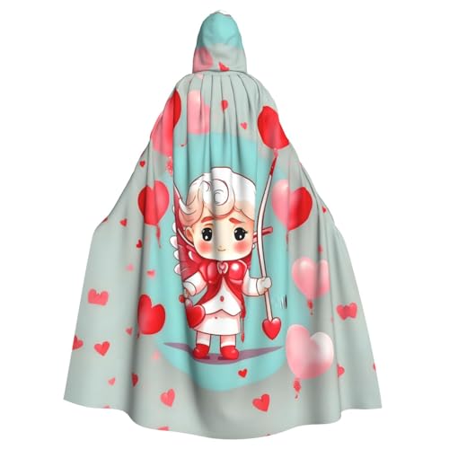 YYHHAOFA Niedlicher liebevoller Jungen-Druck, Halloween, Erwachsenen-Kapuzenumhang für Cosplay, Kostümpartys und mehr YYHHAOFA Niedlicher liebevoller Jungen-Druck, Halloween, Erwachsenen-Kapuzenumhang für Cosplay, Kostümpartys und mehr von YYHHAOFA