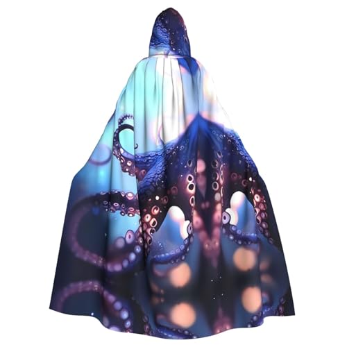 YYHHAOFA Octopuses Prints Halloween Erwachsene Kapuzenumhang für Cosplay, Kostümpartys und mehr YYHHAOFA Octopuses Prints Halloween Erwachsene Kapuzenumhang für Cosplay, Kostümpartys und mehr von YYHHAOFA