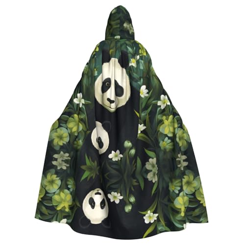 YYHHAOFA Riesiger Panda-Familien-Druck, Halloween, Erwachsenen-Kapuzenumhang für Cosplay, Kostümpartys und mehr YYHHAOFA Riesiger Panda-Familien-Druck, Halloween, Erwachsenen-Kapuzenumhang für Cosplay, Kostümpartys und mehr von YYHHAOFA