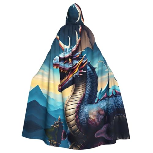 YYHHAOFA Roaring Dragon Prints Halloween Erwachsene Kapuzenumhang für Cosplay, Kostümpartys und mehr YYHHAOFA Roaring Dragon Prints Halloween Erwachsene Kapuzenumhang für Cosplay, Kostümpartys und mehr von YYHHAOFA