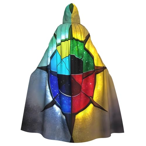 YYHHAOFA Shine in all directions Prints Halloween Adult Hooded Cloak for Cosplay Costume Parties and More YYHHAOFA Shine in all directions Prints Halloween Adult Hooded Cloak for Cosplay Costume Parties and More von YYHHAOFA