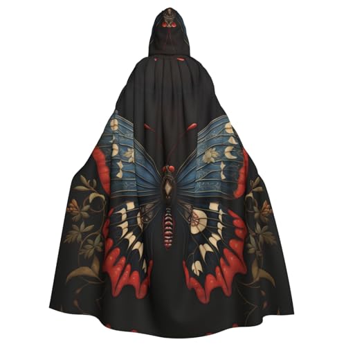 YYHHAOFA Stiefmütterchen-Druck, Halloween-Umhang mit Kapuze, für Cosplay, Kostümpartys und mehr YYHHAOFA Stiefmütterchen-Druck, Halloween-Umhang mit Kapuze, für Cosplay, Kostümpartys und mehr von YYHHAOFA