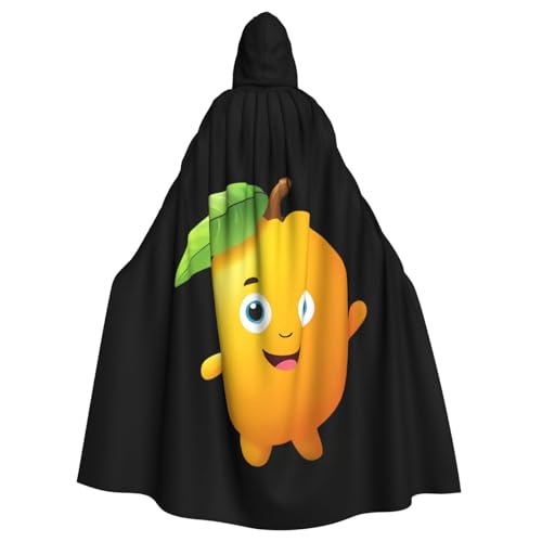 YYHHAOFA Supersüßer Mango-Spielzeug-Druck, Halloween, Erwachsenen-Kapuzenumhang, ohne Reißverschluss, bequem für Kostümpartys YYHHAOFA Supersüßer Mango-Spielzeug-Druck, Halloween, Erwachsenen-Kapuzenumhang, ohne Reißverschluss, bequem für Kostümpartys von YYHHAOFA