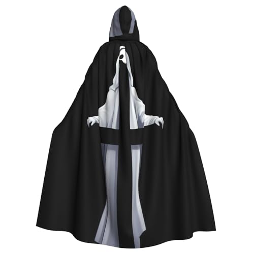 YYHHAOFA The Ghost Behind The Cross Printing Halloween Adult Hooded Cape Cloak No Zipper, Comfortable For Costume Parties YYHHAOFA The Ghost Behind The Cross Printing Halloween Adult Hooded Cape Cloak No Zipper, Comfortable For Costume Parties von YYHHAOFA