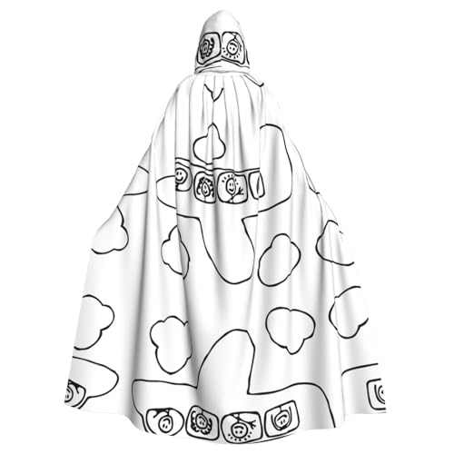 YYHHAOFA Umhang mit Kapuze für Erwachsene, Flugzeug-Druck, für Rollenspiele, Bühnenkostüme, Partys, pflegeleicht YYHHAOFA Umhang mit Kapuze für Erwachsene, Flugzeug-Druck, für Rollenspiele, Bühnenkostüme, Partys, pflegeleicht von YYHHAOFA