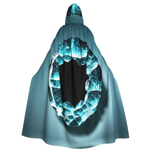 YYHHAOFA Umhang mit Kapuze und Natursteinen, für Halloween, Erwachsene, Party-Dekoration, Cosplay, Kostüme, Bühnenmaskerade YYHHAOFA Umhang mit Kapuze und Natursteinen, für Halloween, Erwachsene, Party-Dekoration, Cosplay, Kostüme, Bühnenmaskerade von YYHHAOFA