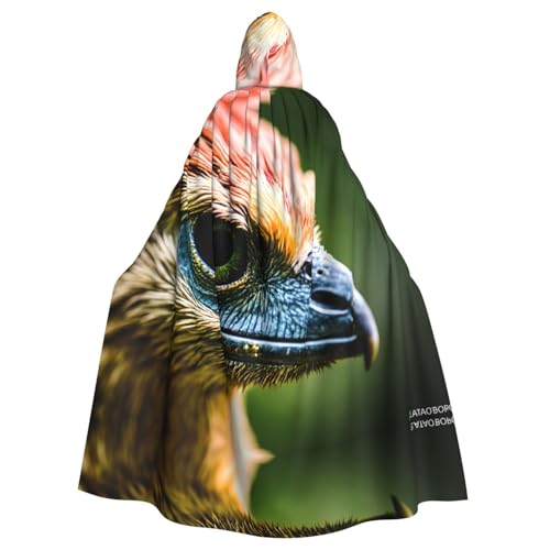 YYHHAOFA Wunderschöner Ahnenvogel-Druck, Halloween-Erwachsenen-Kapuzenumhang für Party, Dekoration, Cosplay, Kostüme, Bühnenmaskerade YYHHAOFA Wunderschöner Ahnenvogel-Druck, Halloween-Erwachsenen-Kapuzenumhang für Party, Dekoration, Cosplay, Kostüme, Bühnenmaskerade von YYHHAOFA
