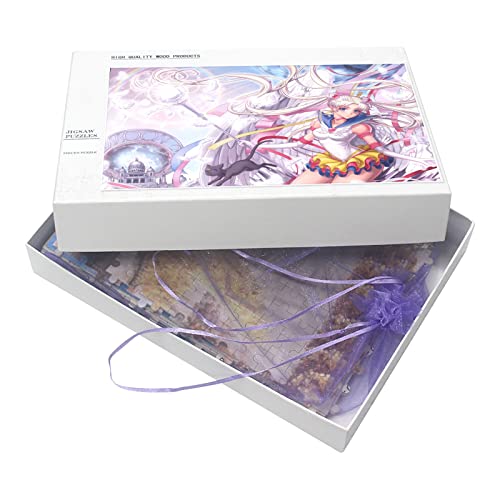 100-teiliges Puzzle，Anime Sailor Moon，Erwachsene Kinder Papp-Spielzeug Lernspiel（45.5x35.5cm）-1 von YYHMKB