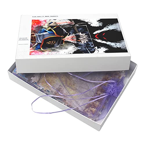 Anime Black Clover, 1000 Teile Puzzle，Papp-Puzzle，Family Entertainment Lernspielzeug für Erwachsene und Kinder-（50x70cm） von YYHMKB