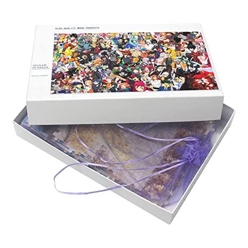 Puzzle 1000 Teile,Anime Manga Characters，Papp- Adult Toys Dekompressionsspiel（38x26cm）-z2 von YYHMKB