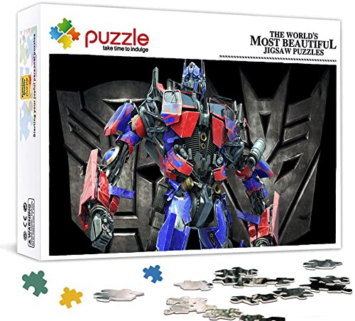 Transformer Puzzle, Puzzle 1000 Teile für Erwachsene, Klassische Puzzle Puzzle Schwierig für Kid Surprise Birthday für Family Home Decor Art Puzzle 38x26cm von YYHMKB