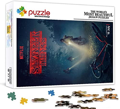YYHMKB-Puzzle 1000 Teile,Horror Puzzles -Serie Erwachsene Puzzle Bild Für Kinder Lernspiele Spielzeug Hübsches Geschenk，Papppuzzle-38x26cm von YYHMKB