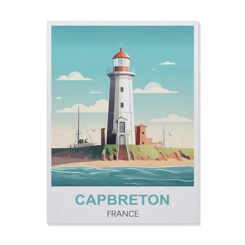 1000 Stück，Capbreton Frankreich，Puzzle Für Erwachsene Lernspielzeug Für Kinder Kreative Spiele Unterhaltung Holz Puzzles Home Decor（75x50cm）-EP78 von YYHMKBYY