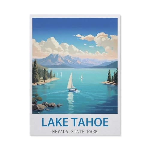 1000 Stück，Lake Tahoe Nevada State Park, Nevada，Puzzle Für Erwachsene Lernspielzeug Für Kinder Kreative Spiele Unterhaltung Papier Puzzles Home Decor（38x26cm）-CM3 von YYHMKBYY