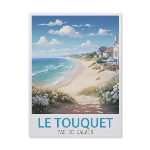 1000 Stück，Le Touquet Pas De Calais，Puzzle Für Erwachsene Lernspielzeug Für Kinder Kreative Spiele Unterhaltung Holz Puzzles Home Decor（75x50cm）-GM91 von YYHMKBYY