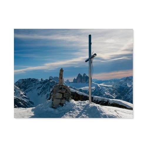 1000 Stück，Pragser Dolomiten，Puzzle Für Erwachsene Lernspielzeug Für Kinder Kreative Spiele Unterhaltung Papier Puzzles Home Decor（38x26cm）-AO76 von YYHMKBYY