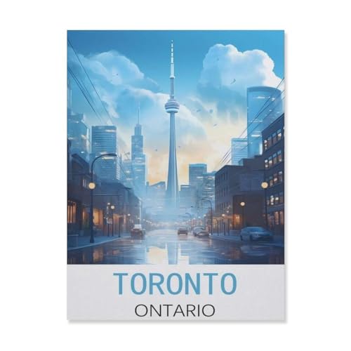 1000 Stück，Toronto, Ontario，Puzzle Für Erwachsene Lernspielzeug Für Kinder Kreative Spiele Unterhaltung Papier Puzzles Home Decor（50x70cm）-FL5 von YYHMKBYY