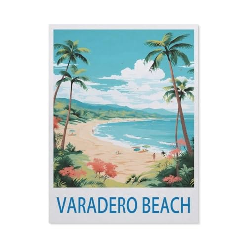 1000 Stück，Varadero Beach, Kuba，Puzzle Für Erwachsene Lernspielzeug Für Kinder Kreative Spiele Unterhaltung Papier Puzzles Home Decor（38x26cm）-CN49 von YYHMKBYY