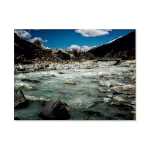1000 Stück，Wallis am Fuße des Mount Miné，Puzzle Für Erwachsene Lernspielzeug Für Kinder Kreative Spiele Unterhaltung Holz Puzzles Home Decor（75x50cm）-AR68 von YYHMKBYY