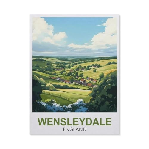 1000 Stück，Wensleydale England，Puzzle Für Erwachsene Lernspielzeug Für Kinder Kreative Spiele Unterhaltung Papier Puzzles Home Decor（38x26cm）-FA4 von YYHMKBYY