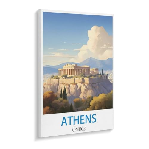 1000 Stück Puzzle，Athen Griechenland，Erwachsene Kinder Holzs pielzeug Lernspiel（75x50cm）-V48 von YYHMKBYY