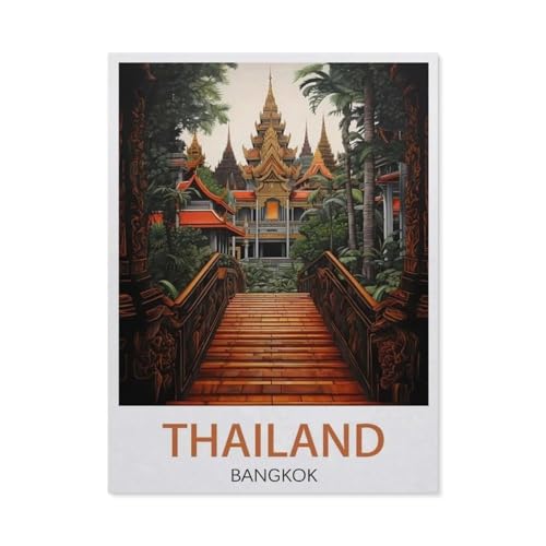 1000 Stück Puzzle，Bangkok, Thailand，Erwachsene Kinder Papier Spielzeug Lernspiel（50x70cm）-DW42 von YYHMKBYY
