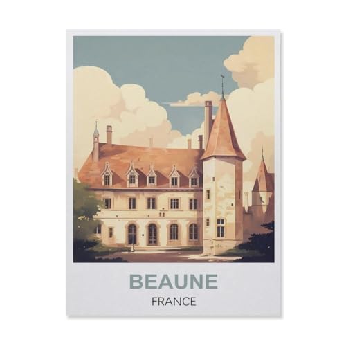 1000 Stück Puzzle，Beaune Frankreich，Erwachsene Kinder Holz Spielzeug Lernspiel（75x50cm）-ER5 von YYHMKBYY