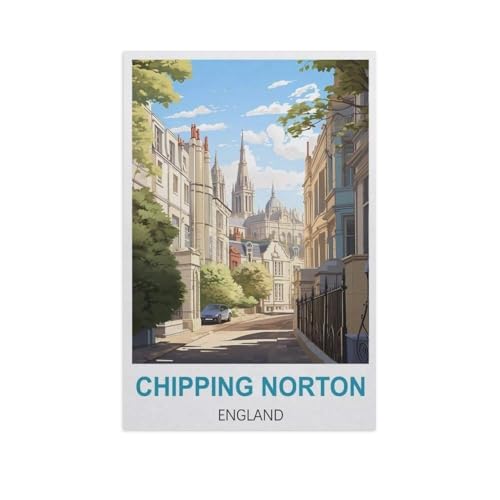1000 Stück Puzzle，Chipping Norton, England，Erwachsene Kinder Holz Spielzeug Lernspiel（75x50cm）-GI21 von YYHMKBYY