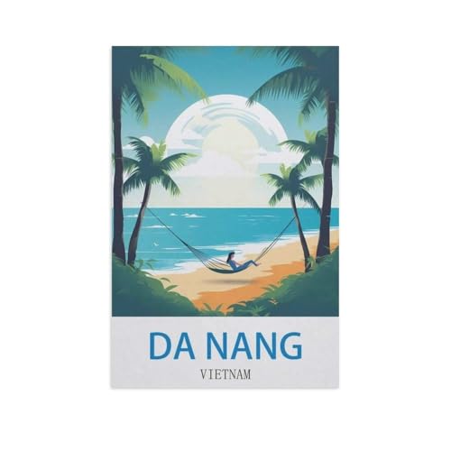 1000 Stück Puzzle，Da Nang, Vietnam，Erwachsene Kinder Holz Spielzeug Lernspiel（75x50cm）-GD83 von YYHMKBYY