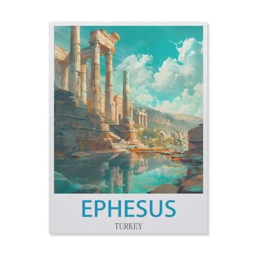 1000 Stück Puzzle，Efesos Türkei，Erwachsene Kinder Papier Spielzeug Lernspiel（50x70cm）-FF62 von YYHMKBYY