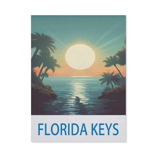 1000 Stück Puzzle，Florida Keys，Erwachsene Kinder Papiers pielzeug Lernspiel（38x26cm）-CK26 von YYHMKBYY