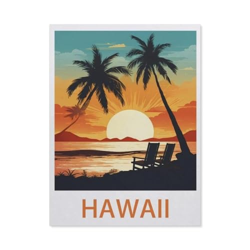 1000 Stück Puzzle，Hawaii，Erwachsene Kinder Papier Spielzeug Lernspiel（38x26cm）-EB53 von YYHMKBYY