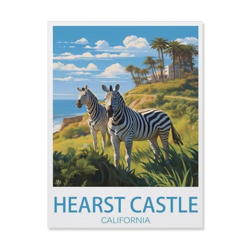 1000 Stück Puzzle，Hearst Castle，Erwachsene Kinder Papier Spielzeug Lernspiel（38x26cm）-Q99 von YYHMKBYY