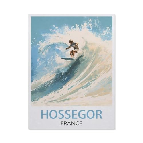 1000 Stück Puzzle，Hossegor Frankreich，Erwachsene Kinder Papiers pielzeug Lernspiel（38x26cm）-EW8 von YYHMKBYY