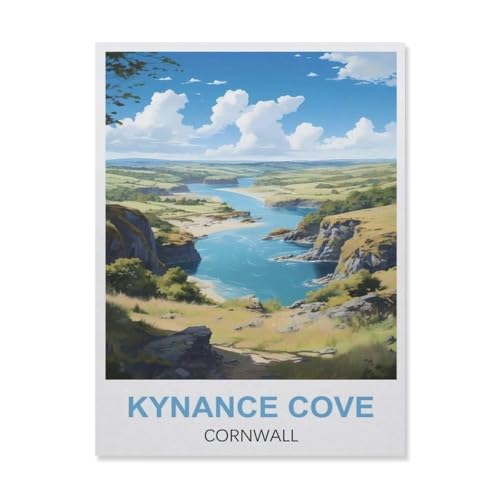 1000 Stück Puzzle，Kynance Cove Cornwall，Erwachsene Kinder Holz Spielzeug Lernspiel（75x50cm）-ET24 von YYHMKBYY