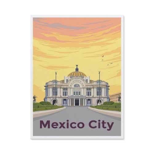 1000 Stück Puzzle，Mexiko-Stadt，Erwachsene Kinder Papiers pielzeug Lernspiel（50x70cm）-BL32 von YYHMKBYY