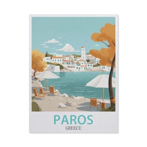 1000 Stück Puzzle，Paros Griechenland，Erwachsene Kinder Papiers pielzeug Lernspiel（50x70cm）-BF45 von YYHMKBYY